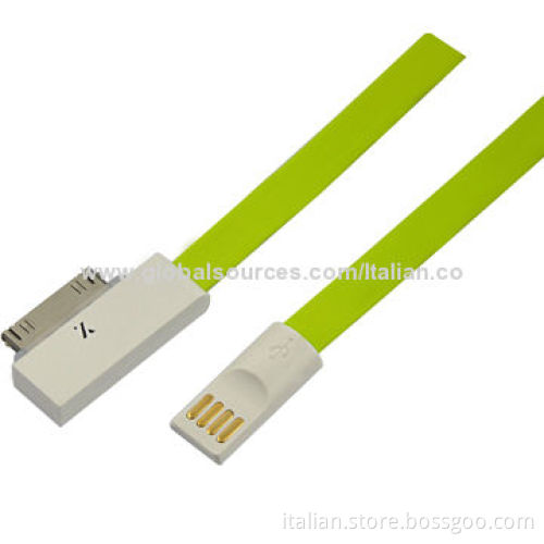 TPE material 30pin charging and sync data USB cable for iPhone 4/4S